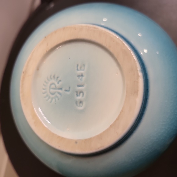 Rookwood Pottery Antique Blue Bulbous Vase 4" - Picture 6 of 8